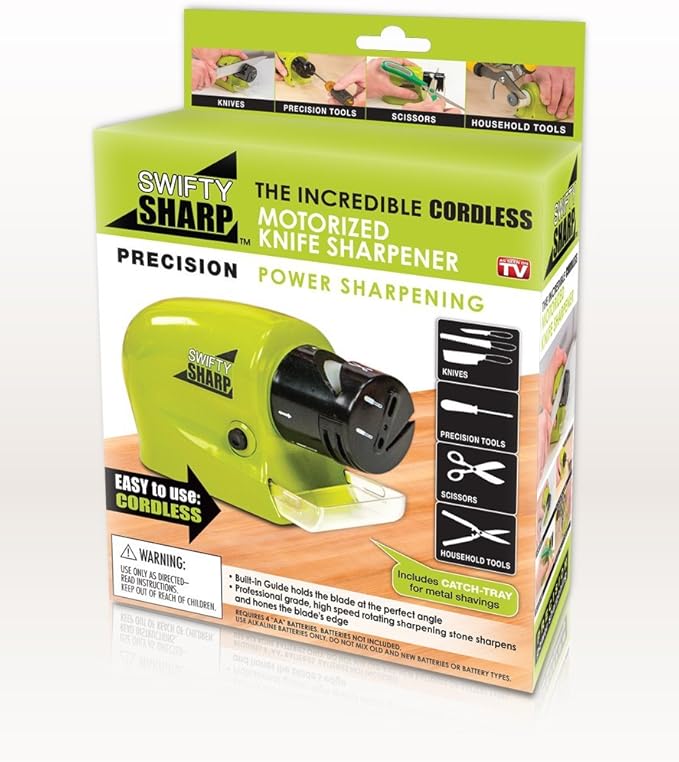 Swift Sharp Cordless Motorized Knife Sharpener