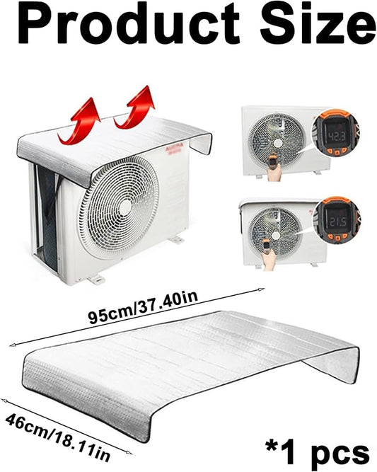 AC outdoor Protector Shield/ Cover with Adjustable Straps