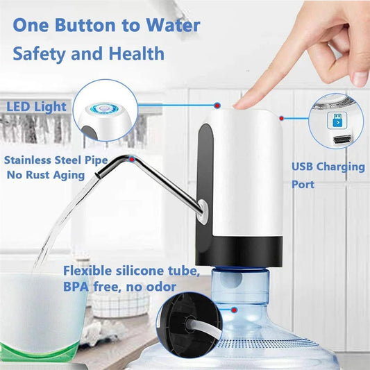 Automatic Electric Portable Water Bottle Pump