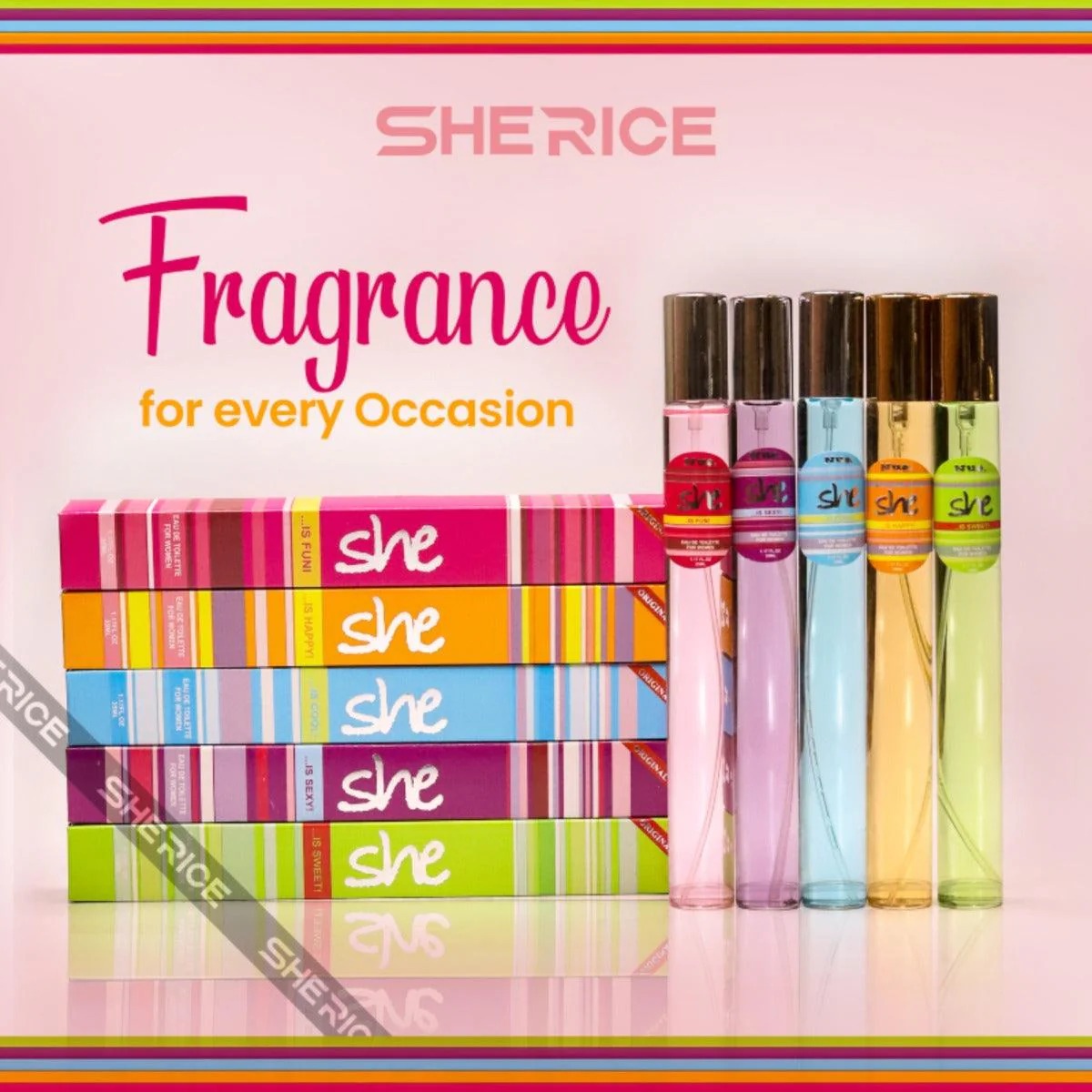 She perfumes Long Lasting Pack of 5 - 35ML