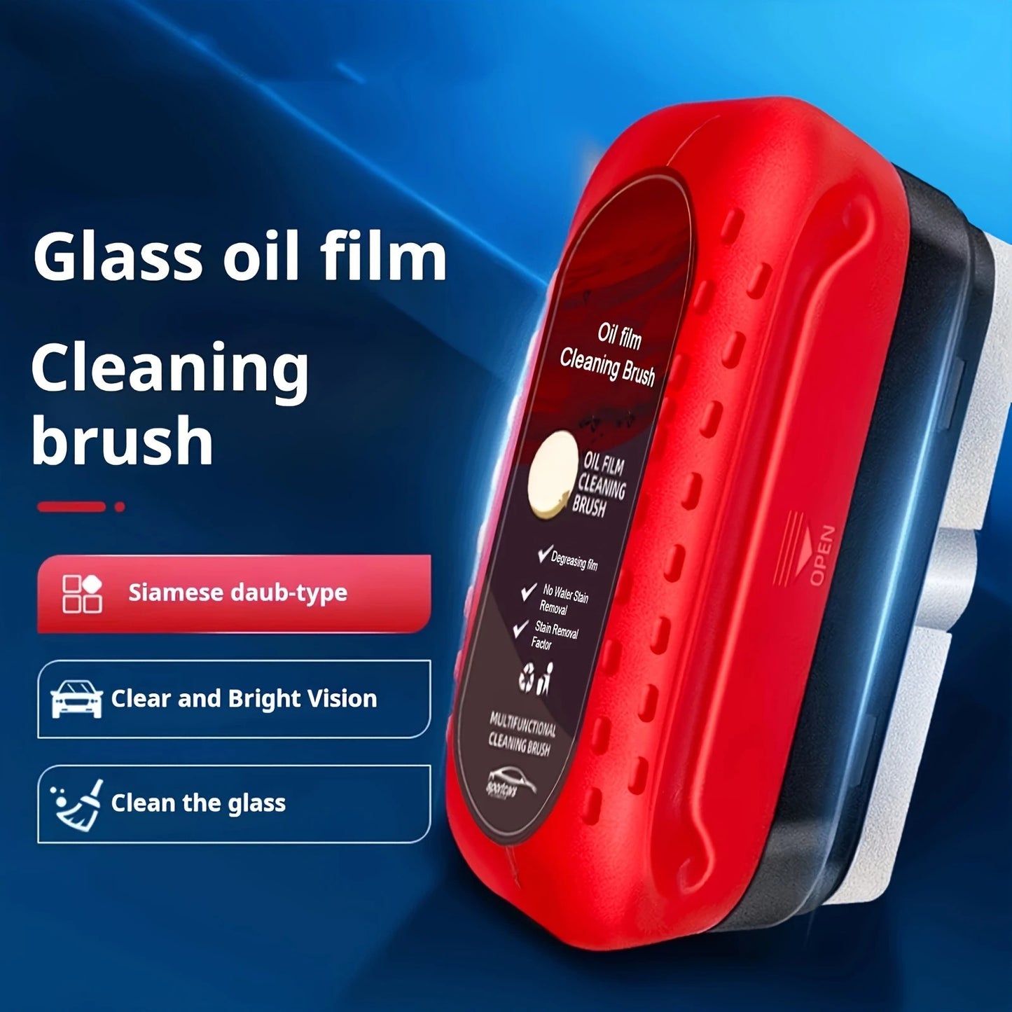Car Glass Oil Film Remover & Windshield Cleaner