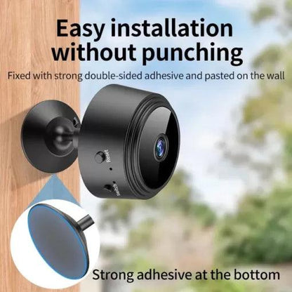A9 Mini WiFi Camera - 1080P HD with Magnetic Mount and Mobile App