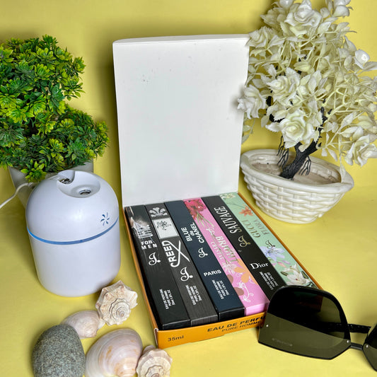 Premium Long Lasting Perfumes 35-ML Pack of 6  with box