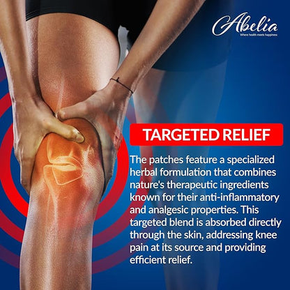 Herbal Knee Pain  Instant Relief Patches (12 Pcs Pack)
