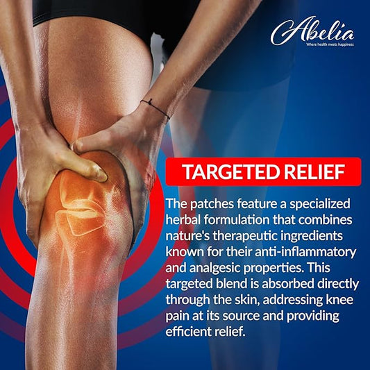 Herbal Knee Pain  Instant Relief Patches (12 Pcs Pack)