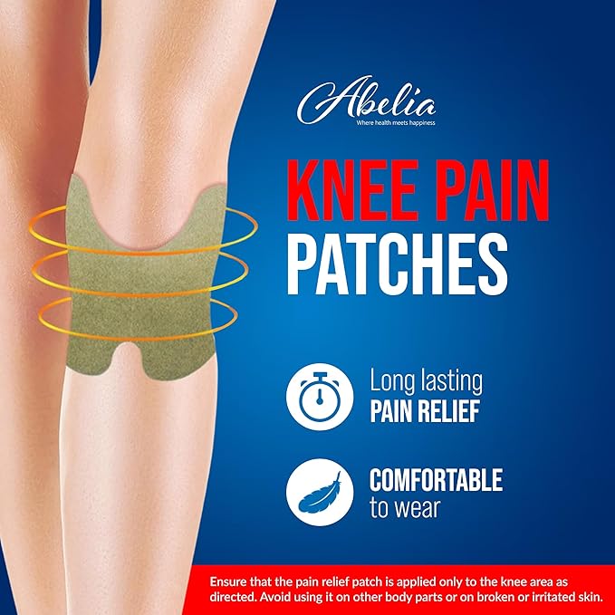 Herbal Knee Pain  Instant Relief Patches (12 Pcs Pack)