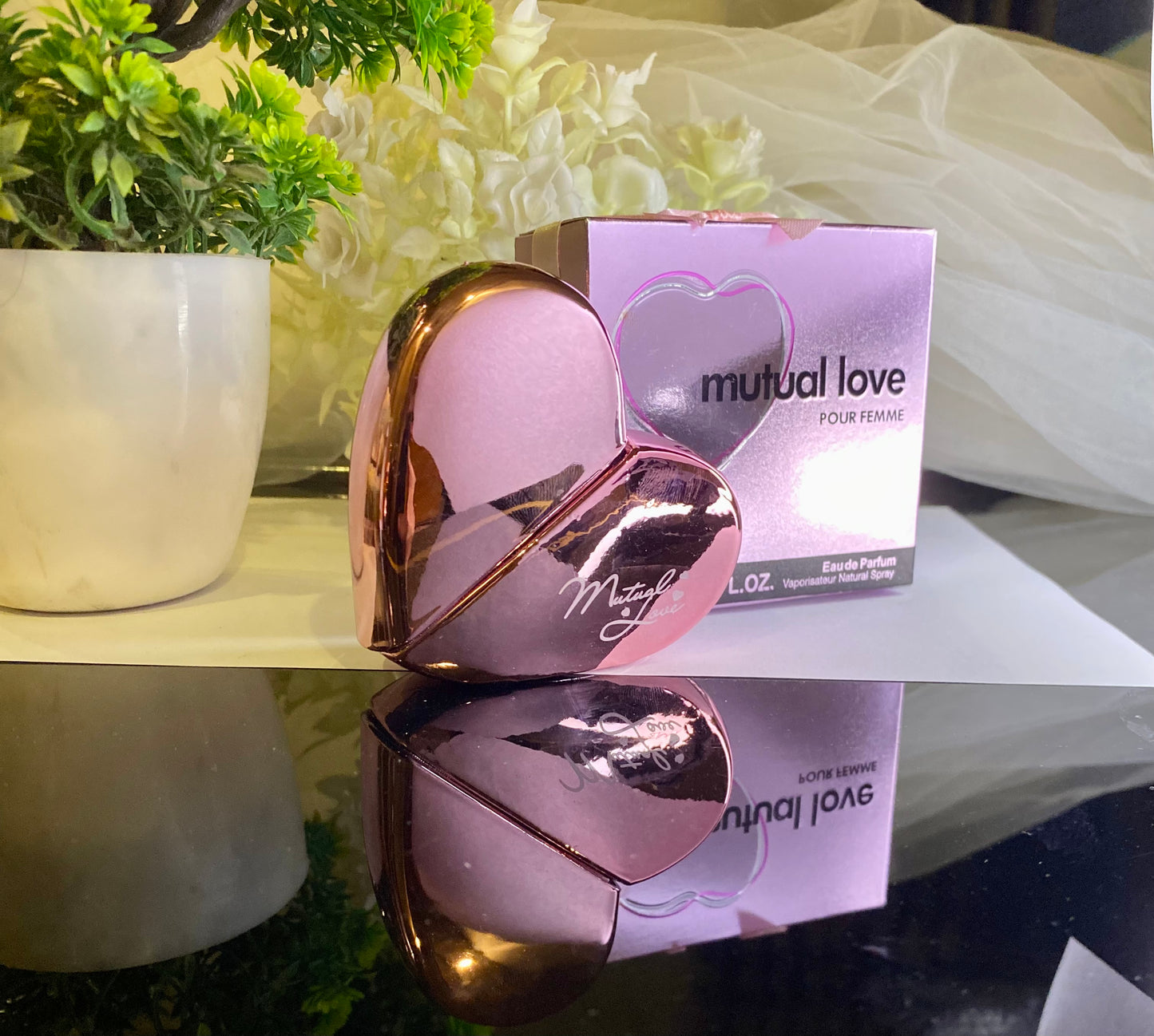 Mutual Love Perfume For Women (RED,PINK,GOLD) gift for women - 50ml