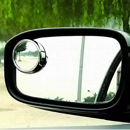 One Pair of Universal Car Rear view Mirror Side Wide Angle Round Convex (2PCS)