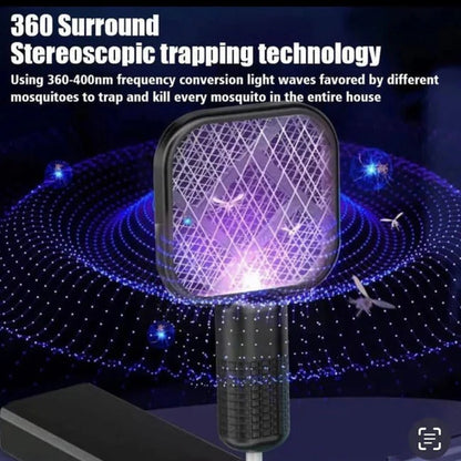 Mini Portable USB Mosquito Racket with UV light