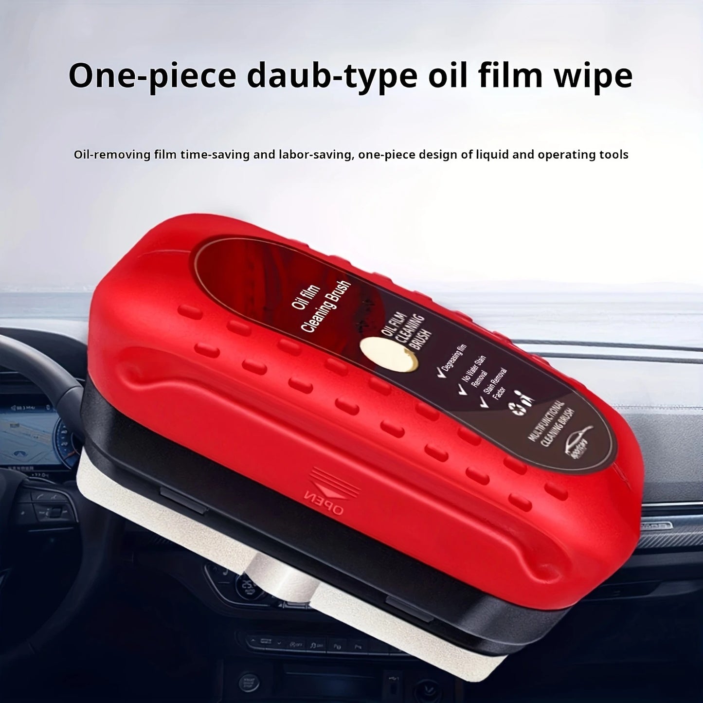 Car Glass Oil Film Remover & Windshield Cleaner