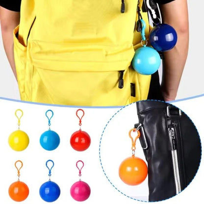 Portable Raincoat Ball – Disposable Waterproof Rain Cover