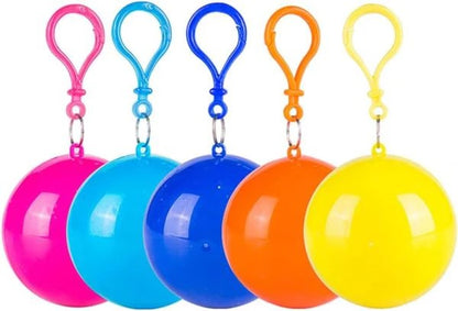 Portable Raincoat Ball – Disposable Waterproof Rain Cover