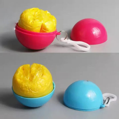 Portable Raincoat Ball – Disposable Waterproof Rain Cover