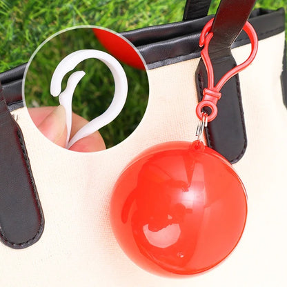 Portable Raincoat Ball – Disposable Waterproof Rain Cover