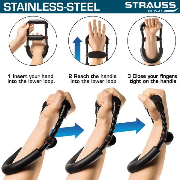 Forearm Trainer Hand Grip & Wrist Exercises